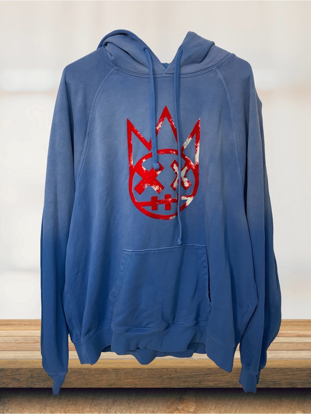 Shimuchan Flocked Logo Graphic Hoodie
Cult of Individuality